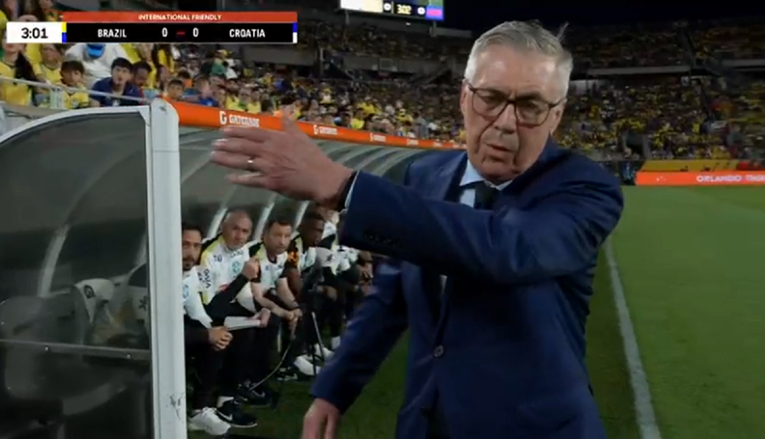 VIDEO Ancelotti poludio protiv Hrvatske. Ovakvog ga nismo vidjeli