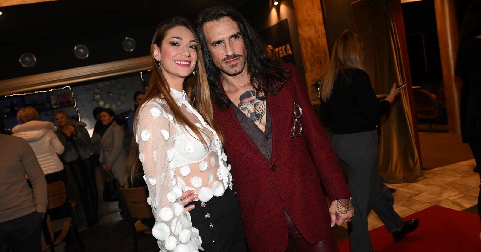 Miran Kurspahić s djevojkom došao na predstavu Petre Dugandžić