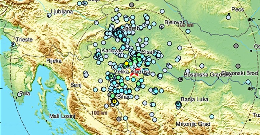Novi potres kod Gline. Magnituda je 4.2