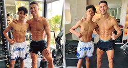Ronaldo objavio fotografije sa sinom (14) iz teretane i oduševio svoje fanove