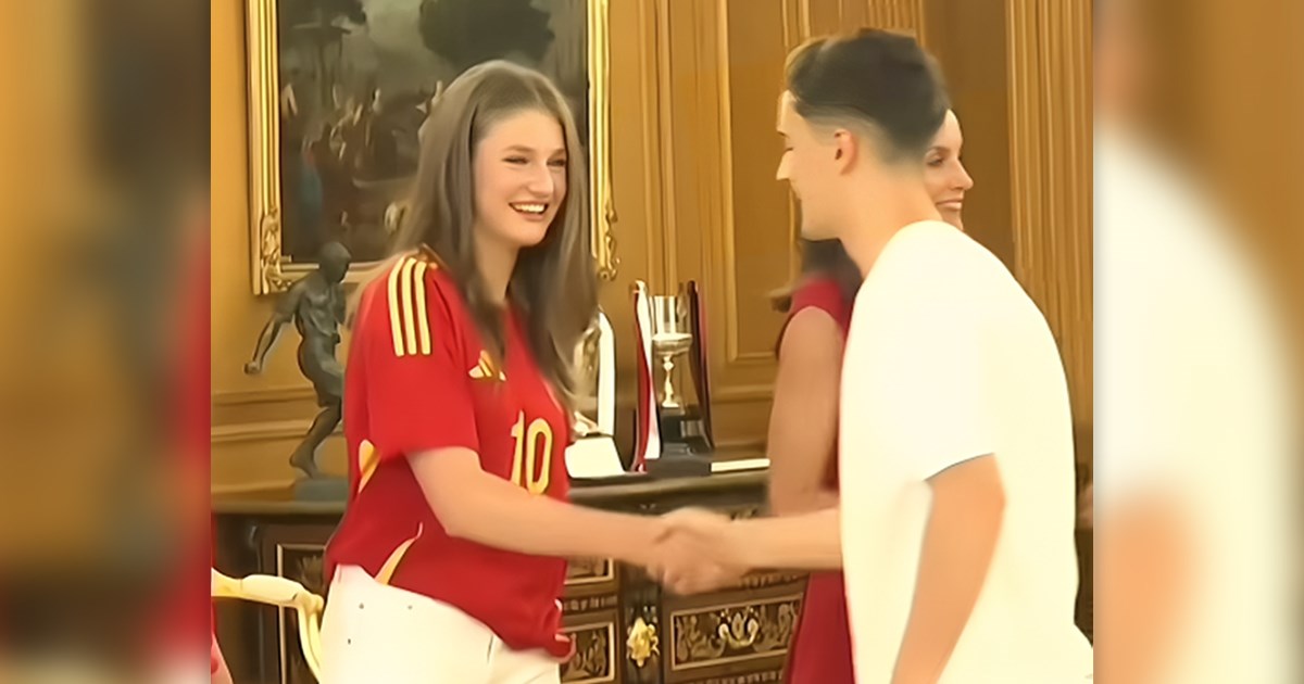 Španjolci su uvjereni da se Gavi zatreskao u princezu Leonor na proslavi nakon Eura