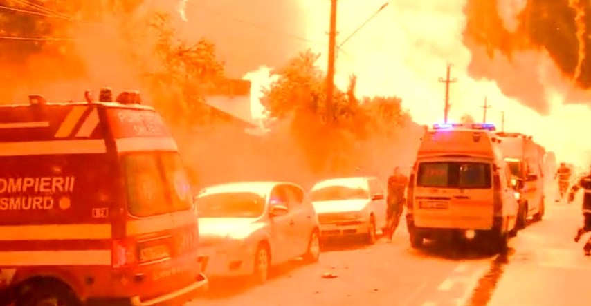 VIDEO Velike eksplozije plina u Rumunjskoj. Jedna osoba poginula, 33 ozlijeđene