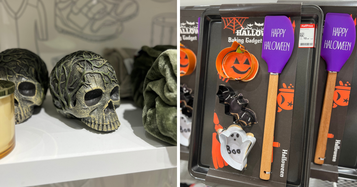 Do Halloweena još 51 dan, a HalfPrice je već pun bundeva, lubanja i duhova