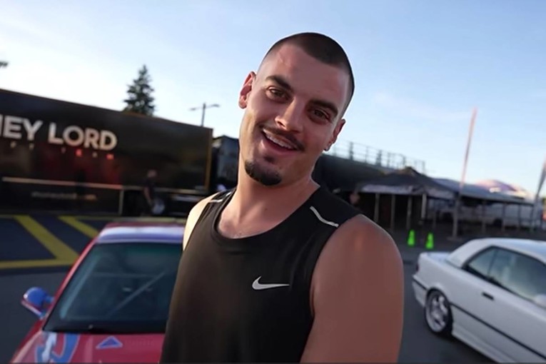 Privedeni splitski drifter Adrian Petričević i instruktorica vožnje