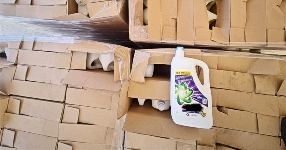 FOTO U Osijeku otkriven kamion pun lažnih deterdženata i omekšivača