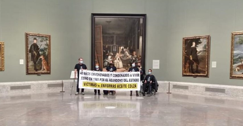 Policija izvela prosvjednike iz poznatog muzeja u Madridu, prijetili da će se ubiti
