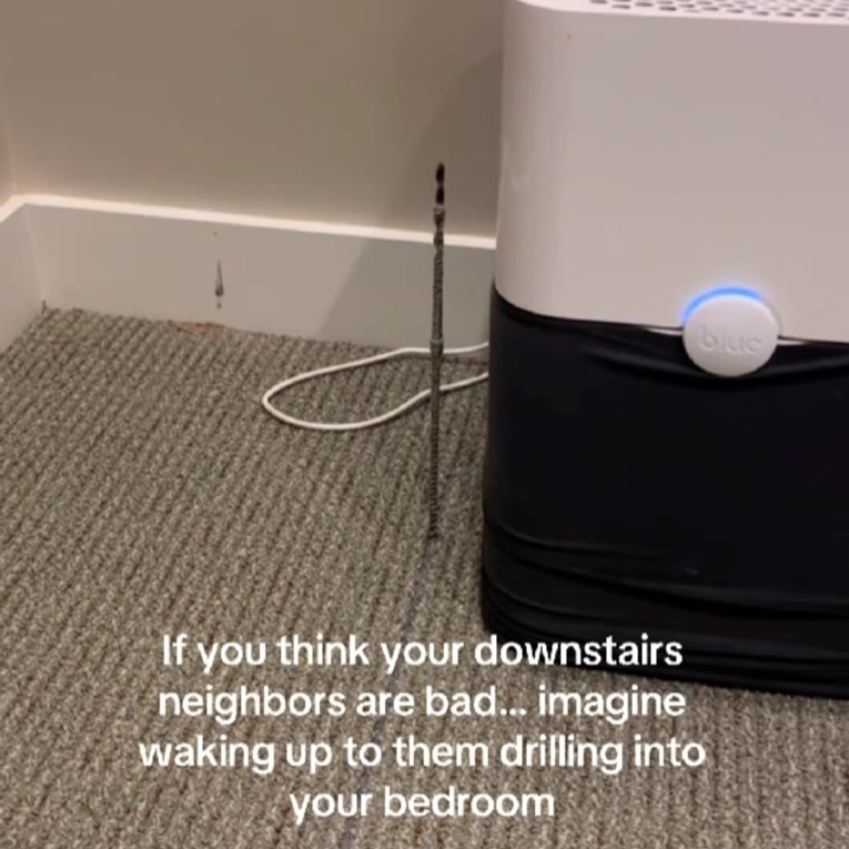 Susjed bušio dok je spavao, divovsko svrdlo probilo mu pod spavaće sobe 