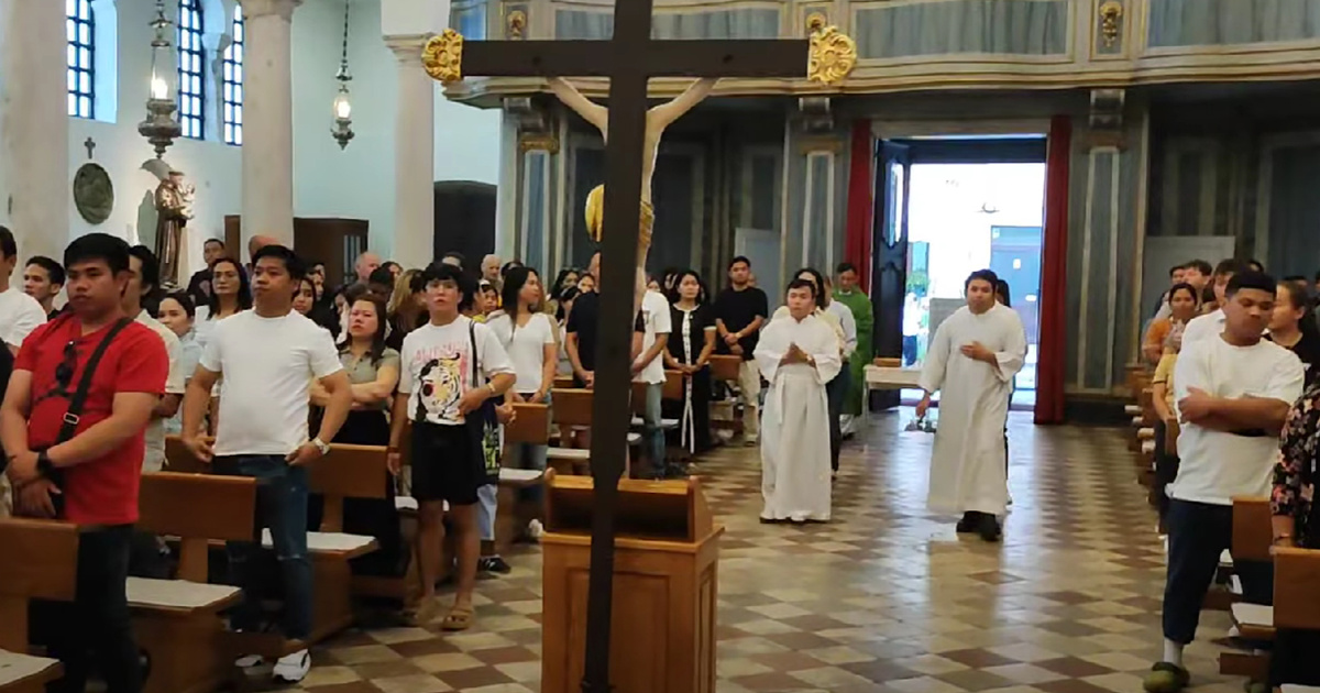 VIDEO Filipinci u Zadru prvi put dobili misu na svom jeziku