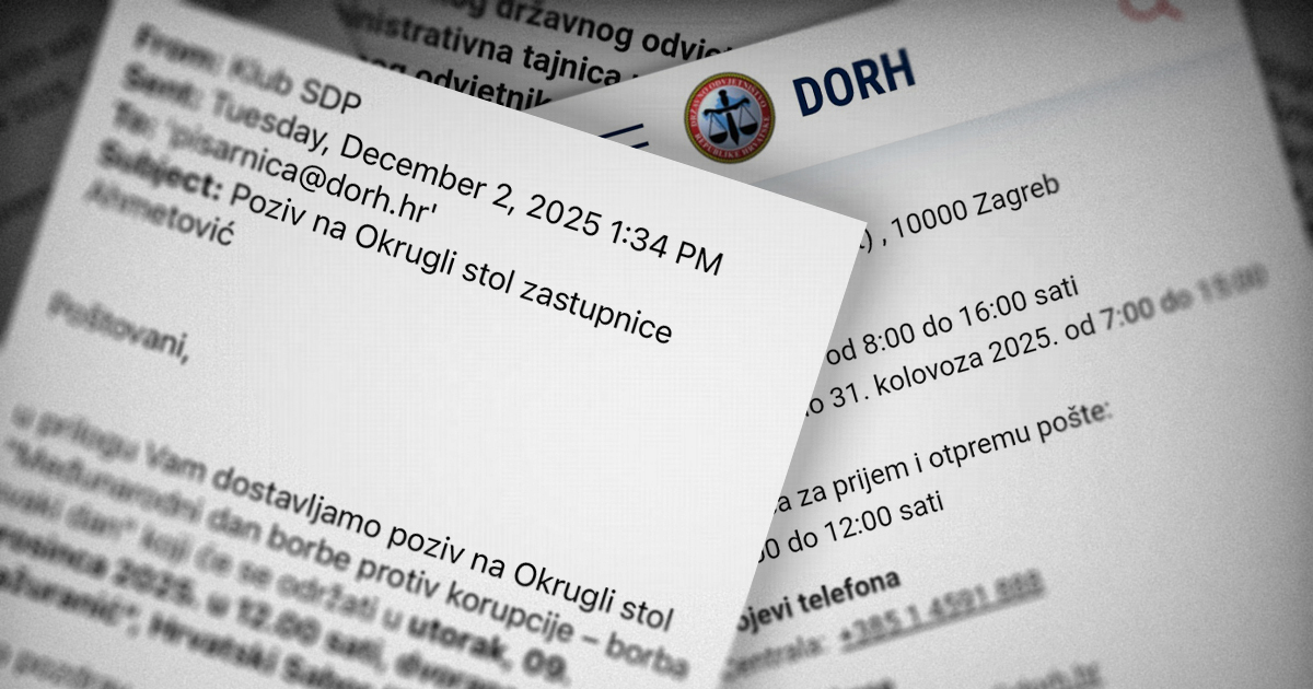 SDP-ovka objavila mail pa optužila Turudića: "Ovo je dokaz da laže"