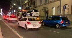 U Beogradu pauk odnio policijski automobil