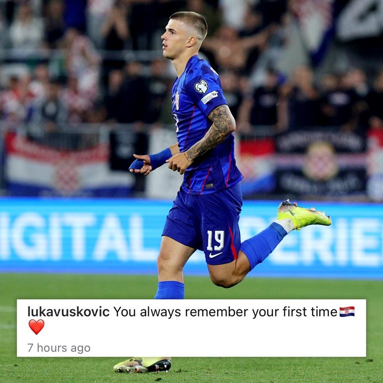 Vušković nakon debija za Hrvatsku: Uvijek pamtite svoj prvi put