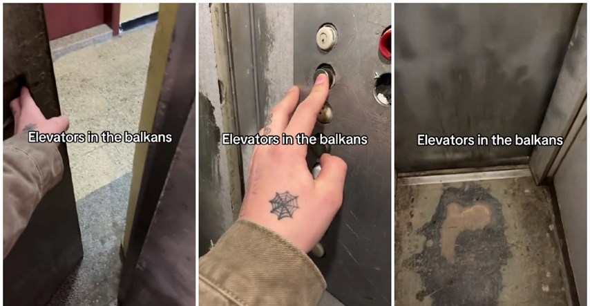Video iz balkanskog lifta pregledan 8 milijuna puta na TikToku. Jasno je zašto