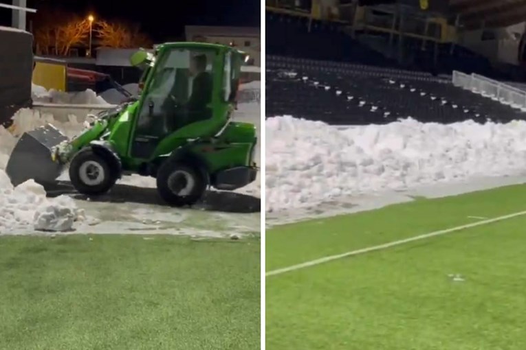Problemi uoči utakmice LP-a. Stadion hit-momčadi je zaleđen dva dana prije utakmice