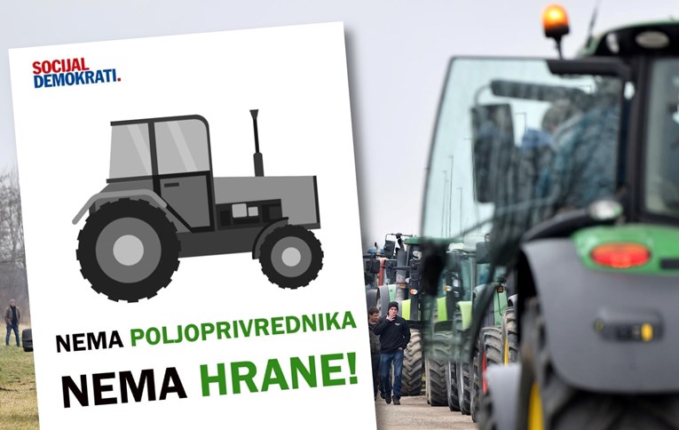 Socijaldemokrati podržali prosvjed seljaka: Imamo program za spas poljoprivrede
