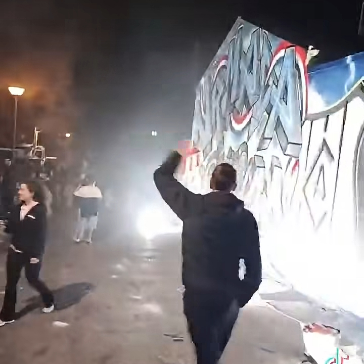 Na otkrivanju murala u Rijeci puštali pjesmu o klanju Srba. Oglasila se policija