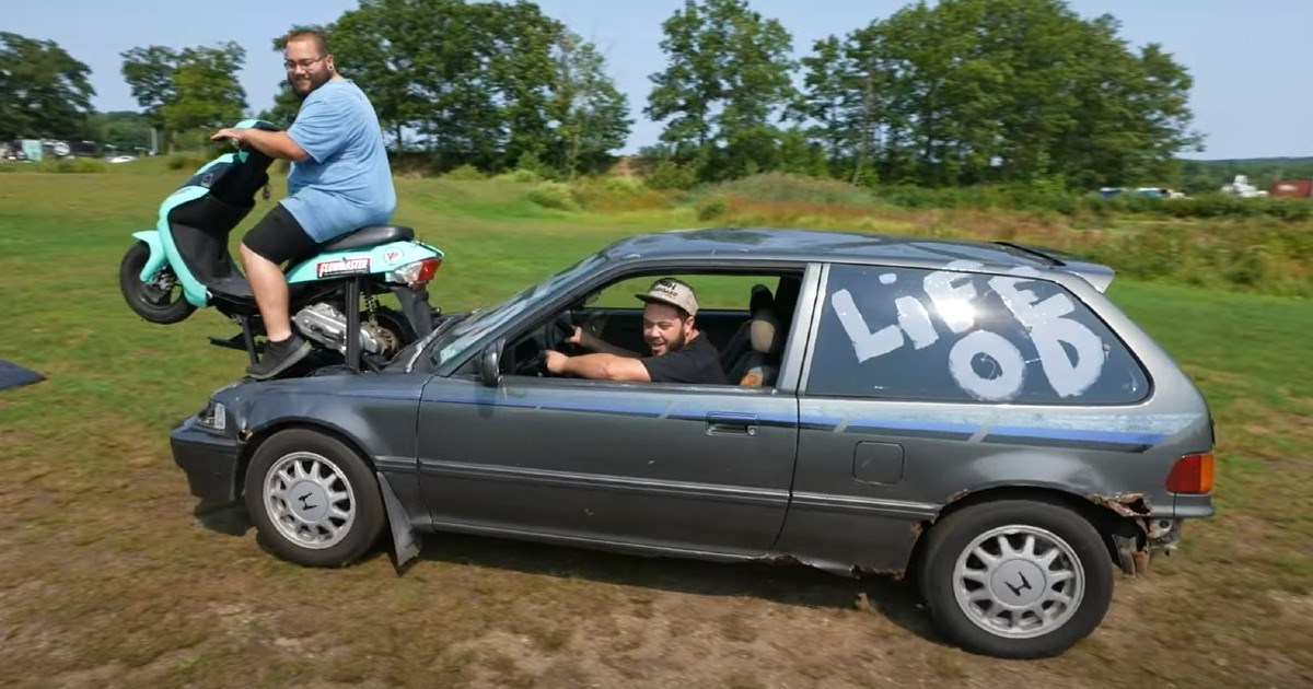 VIDEO Ovo je jedina Honda koju pogoni skuter