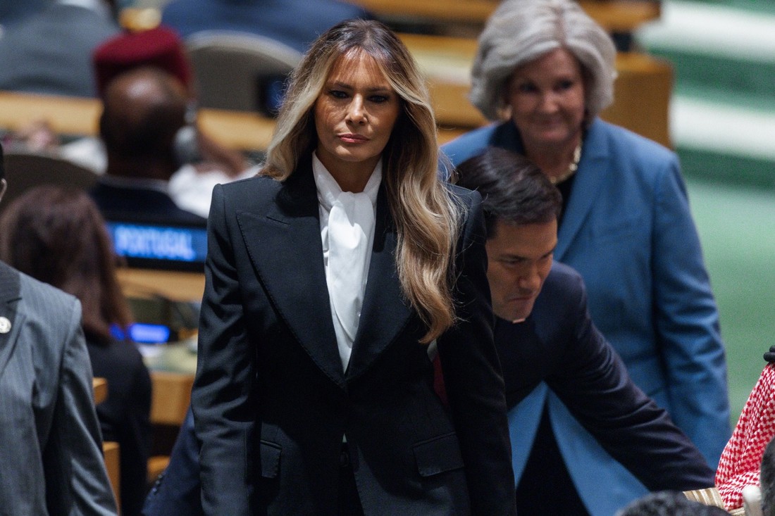 Melania Trump u UN-u nosila kombinaciju s kojom je teško pogriješiti
