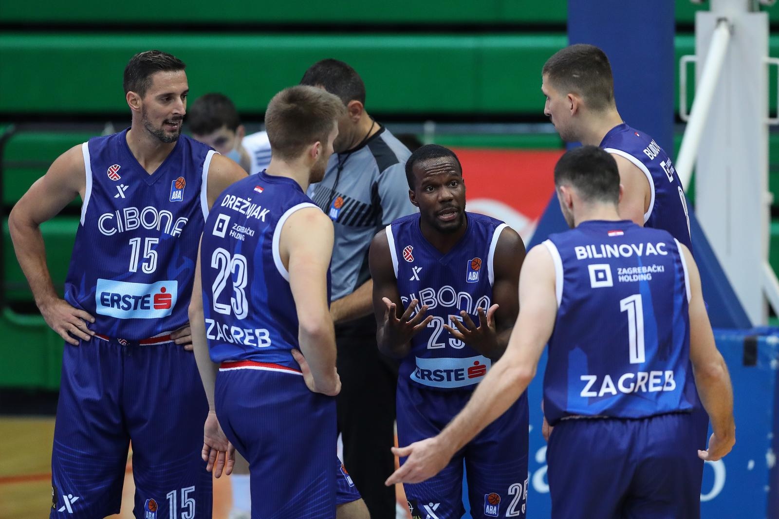 Cibona izgubila treću utakmicu zaredom u ABA ligi