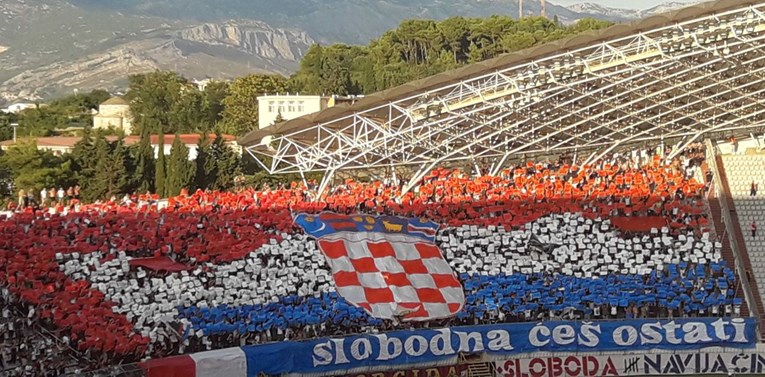 Torcida koreografijom obilježila godišnjicu Oluje