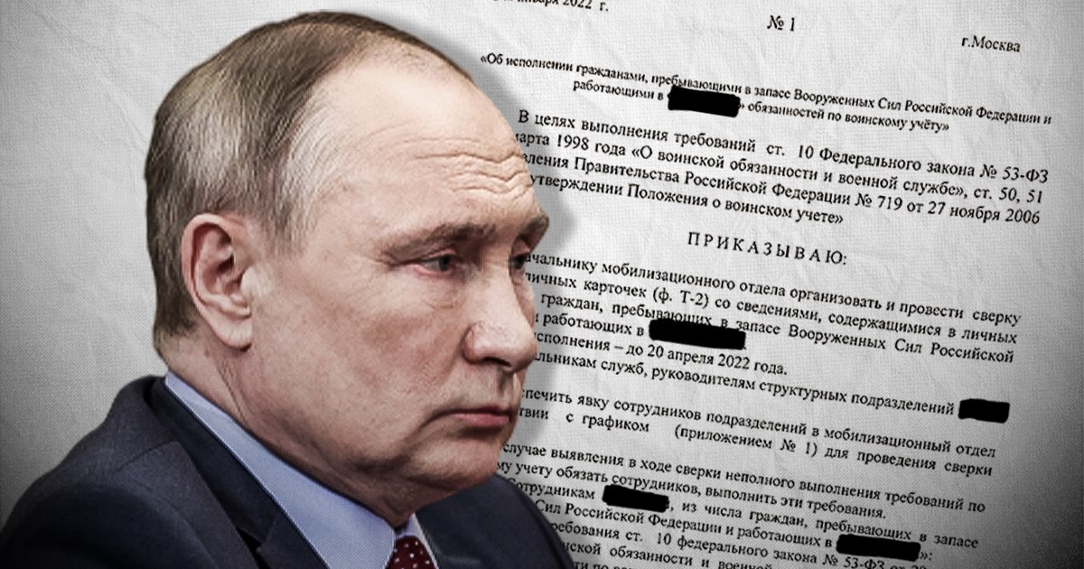 FOTO Procurio dokument koji otkriva dio Putinovog plana za Ukrajinu