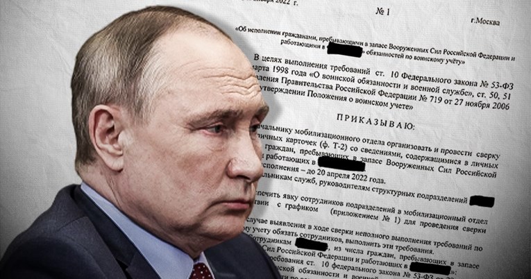 FOTO Procurio dokument koji otkriva dio Putinovog plana za Ukrajinu