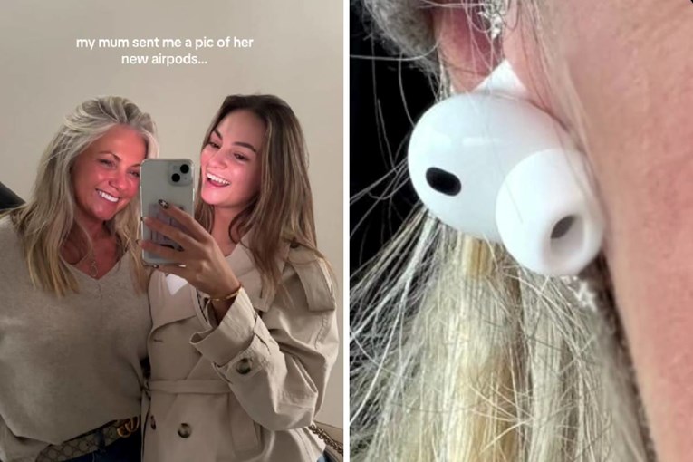 Žena stavila AirPods naopako, kćerina reakcija postala viralni hit
