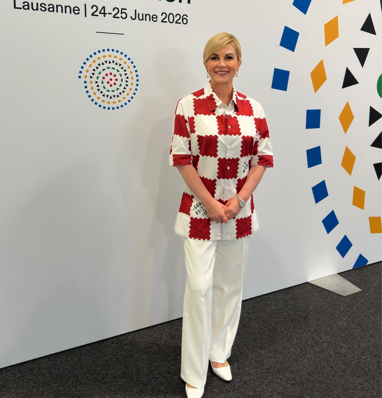 Kolinda nosila Louis Vuitton košulju koja se preprodaje za tisuće eura