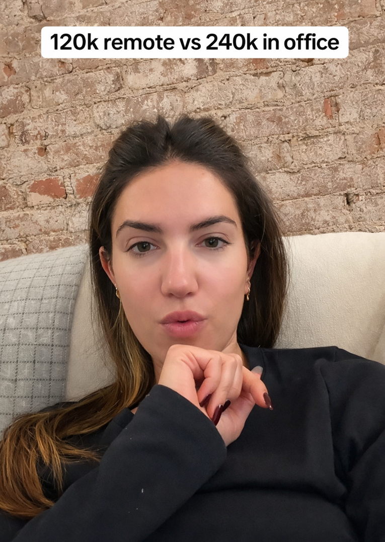 Što biste odabrali: Rad od kuće za 110K ili posao u uredu za 220K eura? 