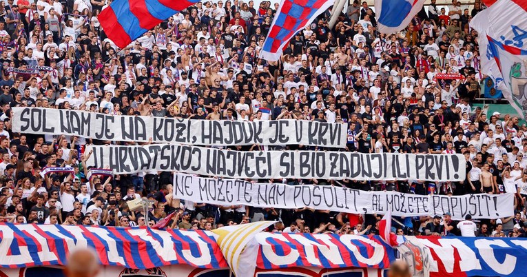 Torcida: Ne možete nam posolit, ali možete po*ušit
