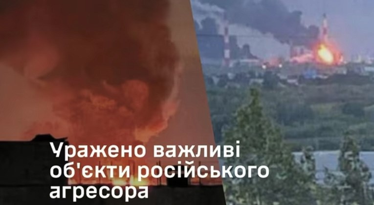 Gori ključna ruska rafinerija