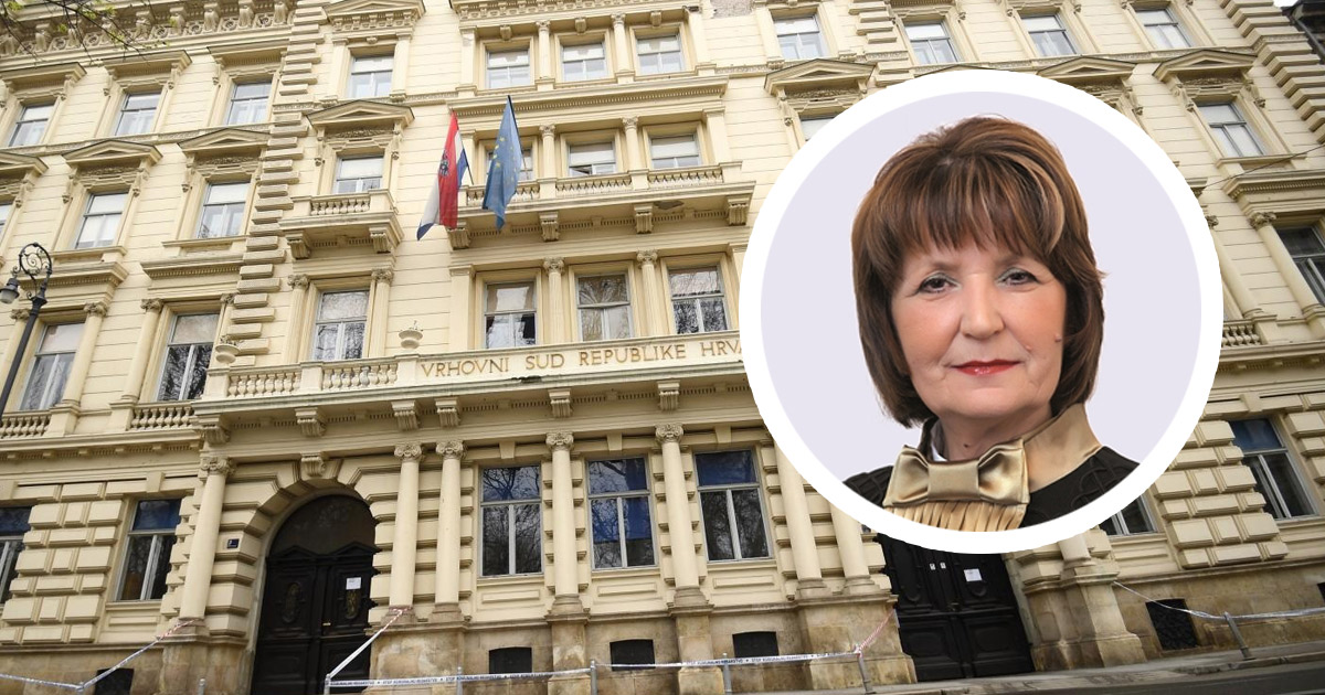 Sutkinja Vrhovnog suda izgubila spor protiv novinarke. Tražila je 150.000 kuna