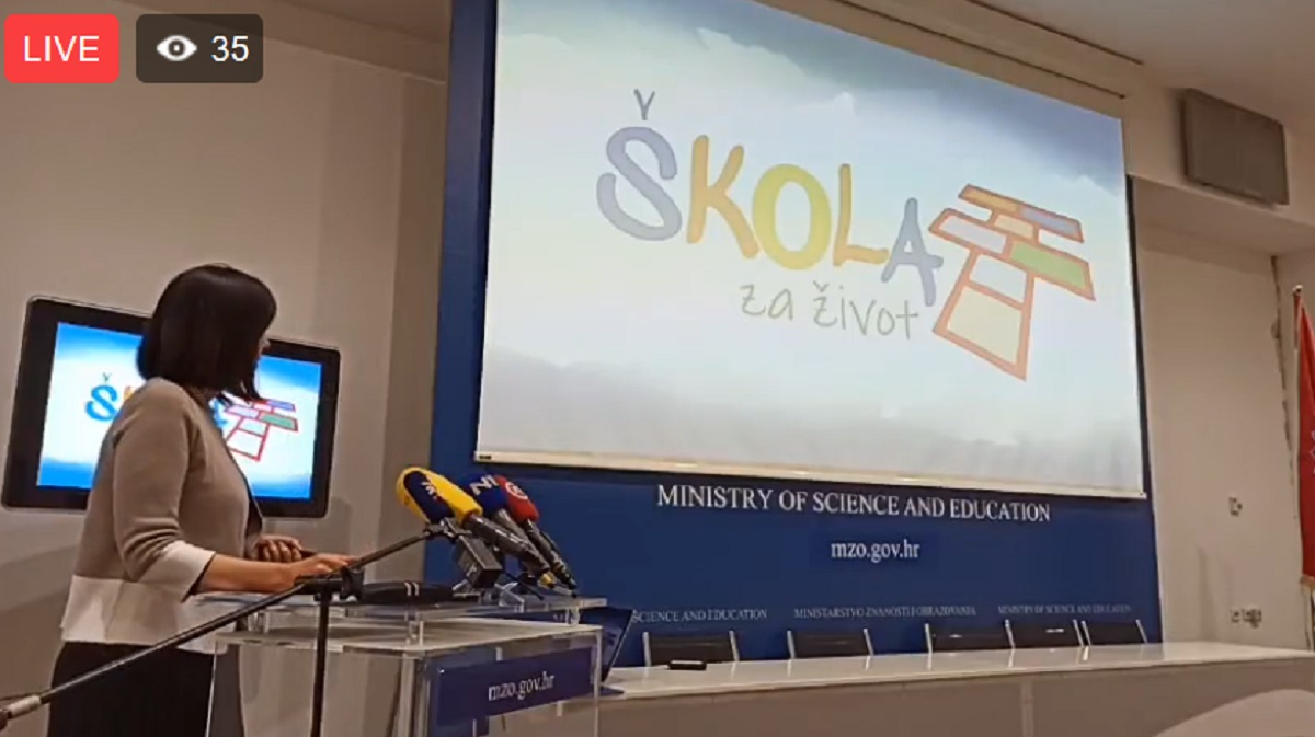 VIDEO Divjak se obratila djeci, roditeljima i učiteljima