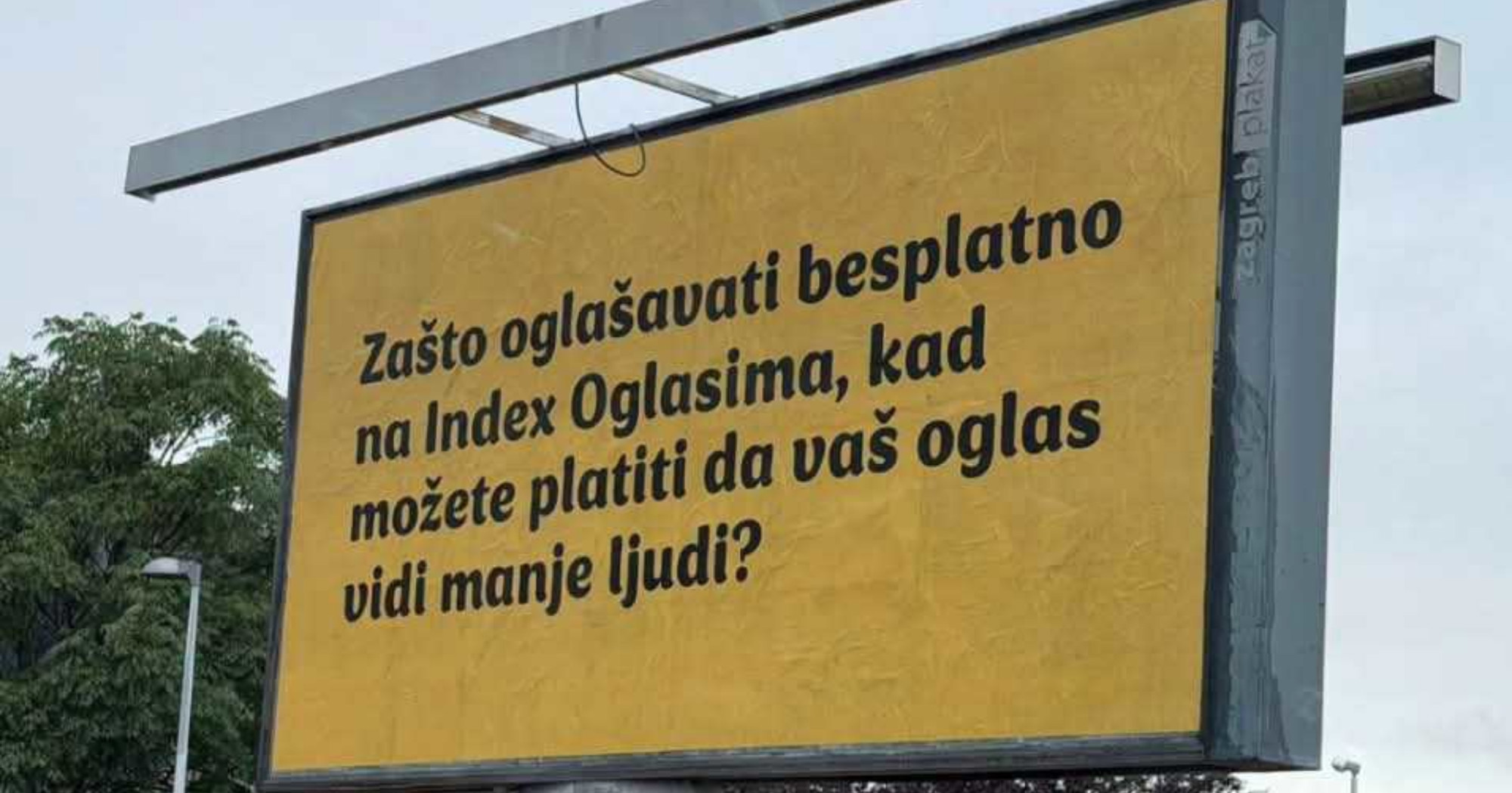 Njuškalo prijavilo Index Oglase zbog plakata
