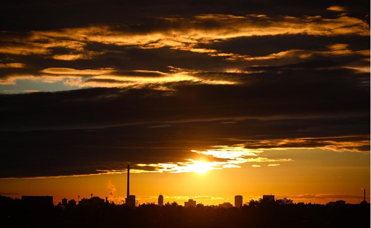 FOTO Zagrepčane je jutros dočekalo prekrasno svitanje