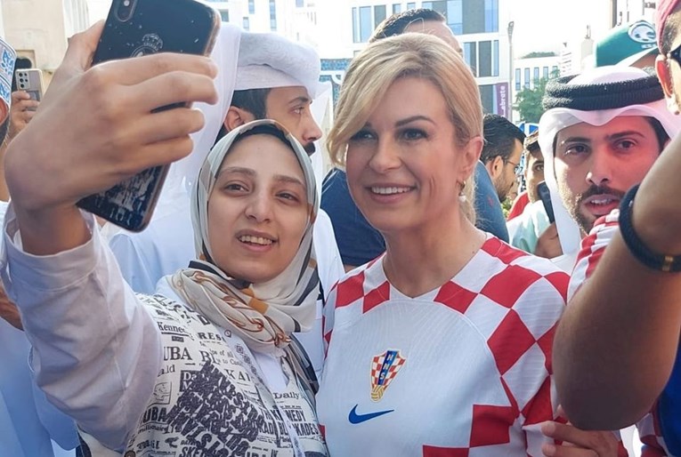 Kolinda pokazala atmosferu s ulica Katara: "Ljudi su ovdje fascinirani sa mnom"