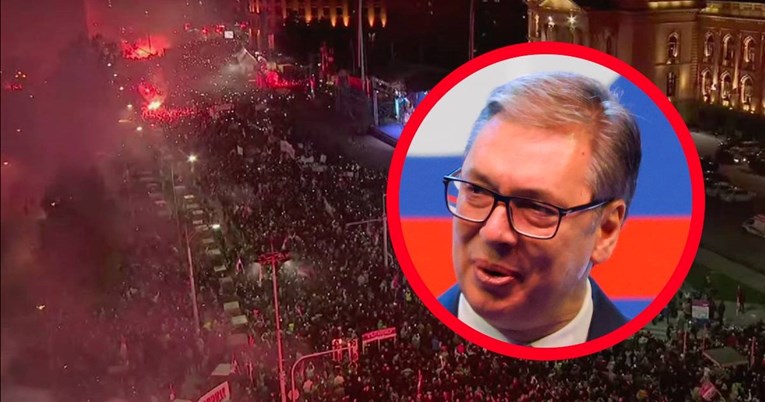 Održan golem skup vučićevaca u Beogradu. Vučić: Gotovo je s obojenom revolucijom