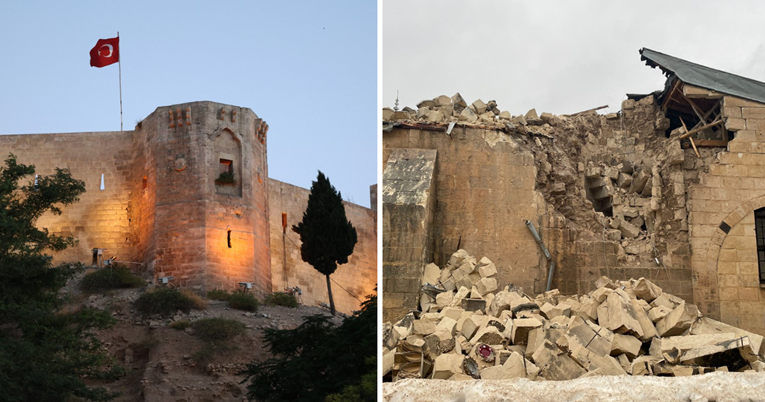 Pogledajte povijesne znamenitosti u Turskoj i Siriji prije i poslije potresa