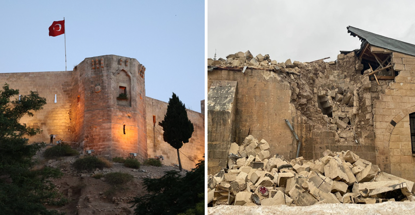 Pogledajte povijesne znamenitosti u Turskoj i Siriji prije i poslije potresa
