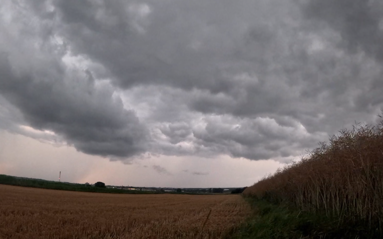 VIDEO Pogledajte timelapse dolaska nevremena iz Mađarske prema Podravini