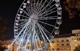 Panoramski kotač u Zagrebu visok 36 metara još nije u funkciji