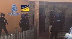 VIDEO Španjolska policija objavila snimku razbijanja Balkanskog kartela