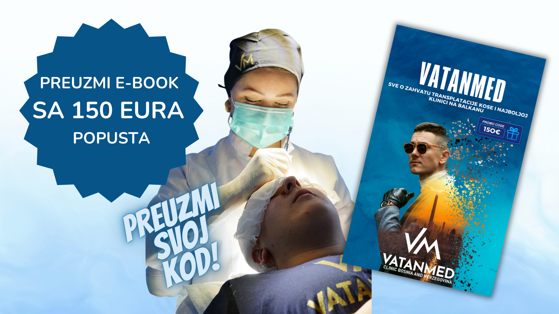 Ćelavost i nedostatak kose mnogi muškarci rješavaju transplantacijom