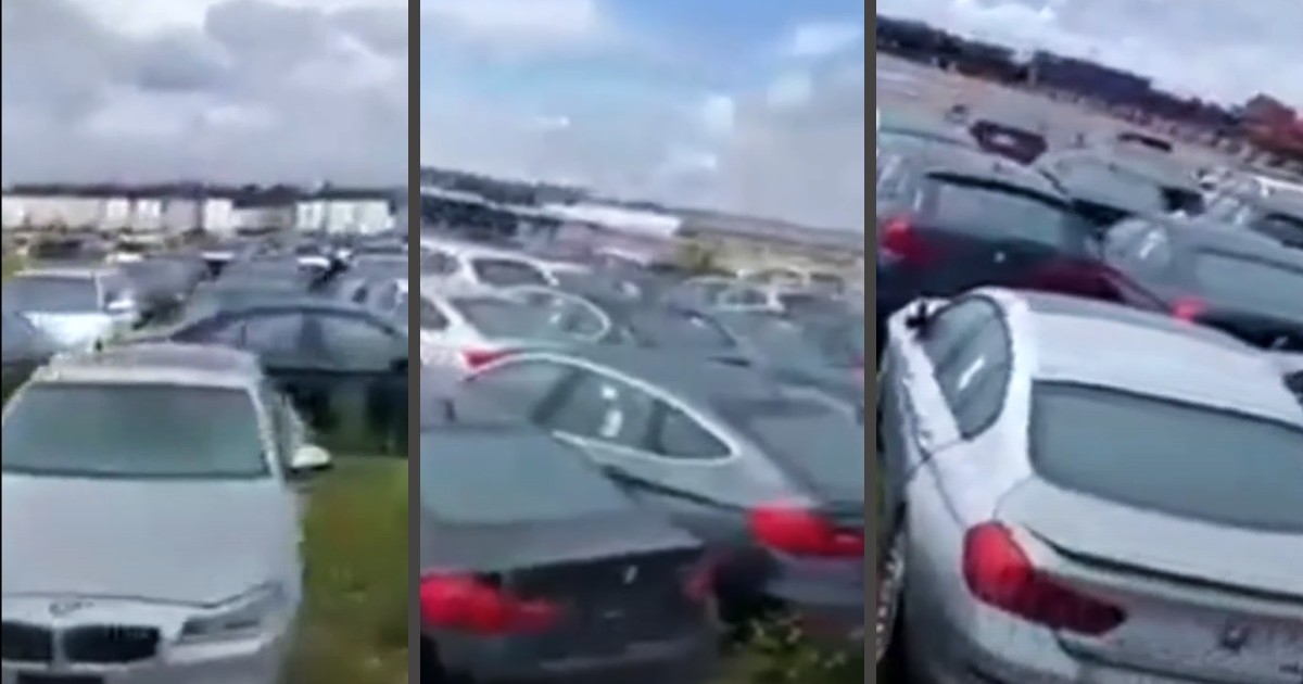VIDEO Tisuće "novih" BMW-a i Minija stoji napušteno na livadi