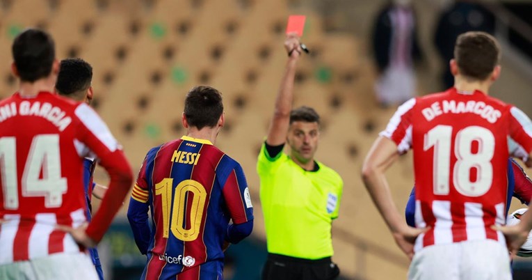 Messi bi zbog crvenoga kartona mogao pauzirati 12 utakmica