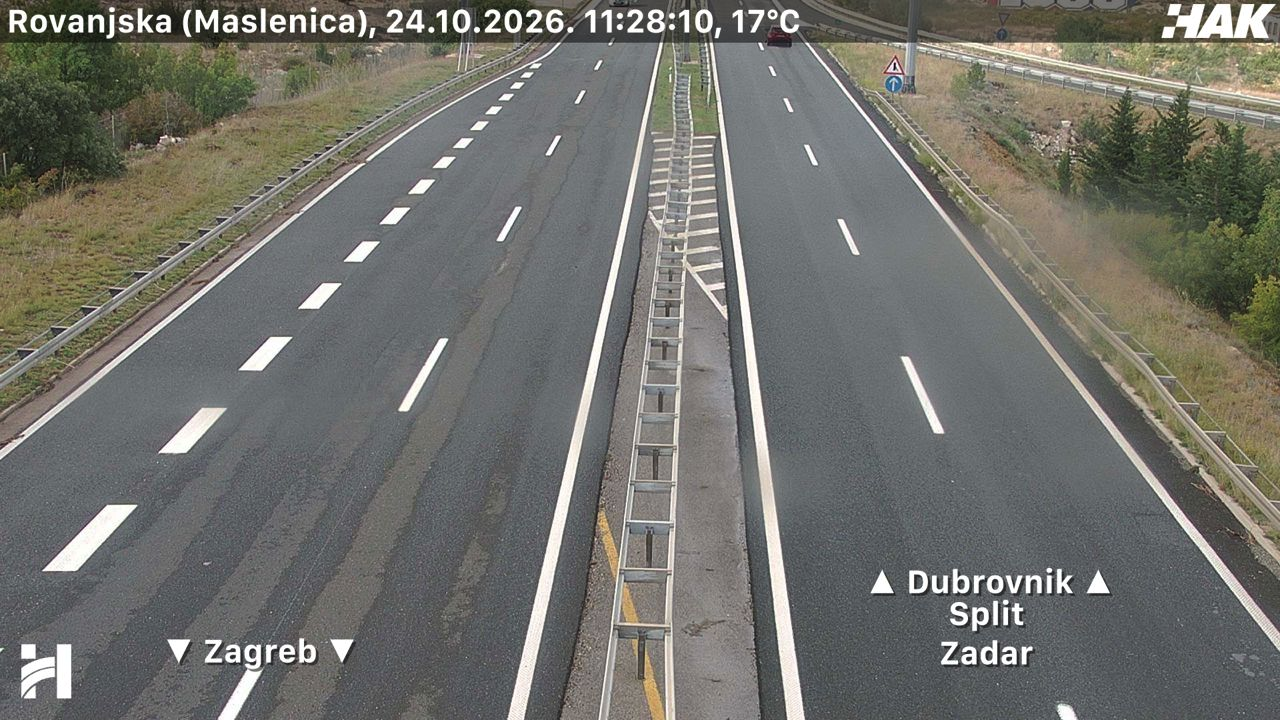 Teška nesreća na A1 kod Rovanjske. Jedna osoba poginula, petero završilo u bolnici