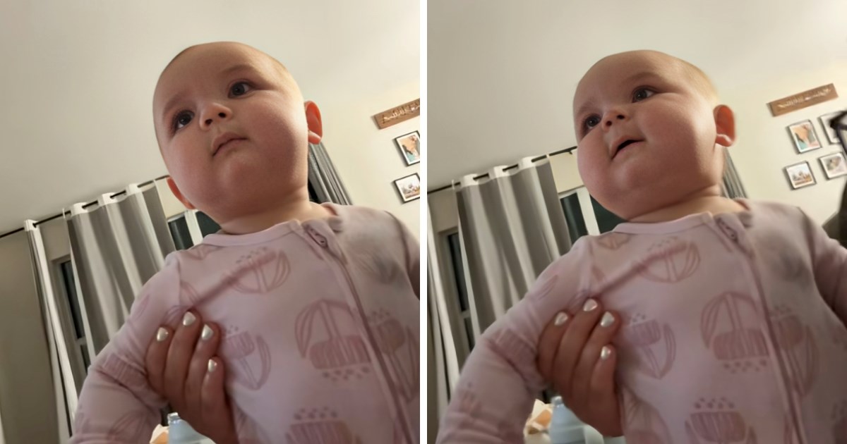 Sedam sekundi čiste sreće: Beba se razveselila tati koji se vratio s poslovnog puta