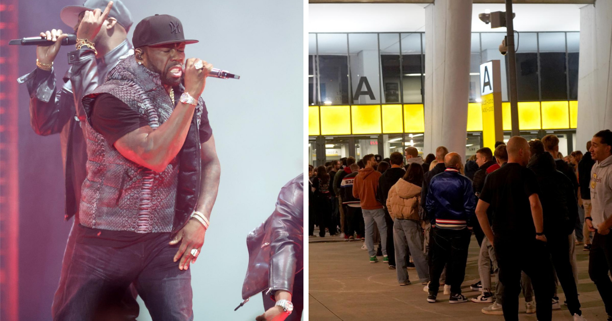 FOTO 50 Cent nastupio u punoj zagrebačkoj Areni, ovo je bio red na ulazu