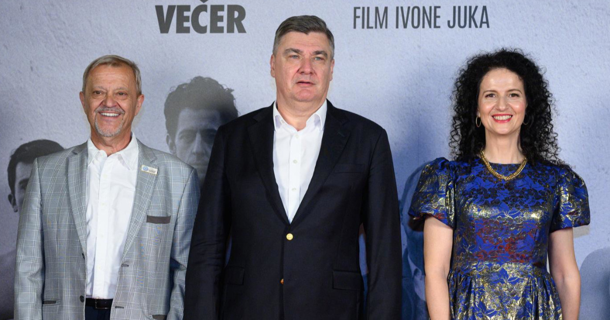 FOTO U Zagrebu održana premijera filma "Lijepa večer, lijep dan", stigao i Milanović