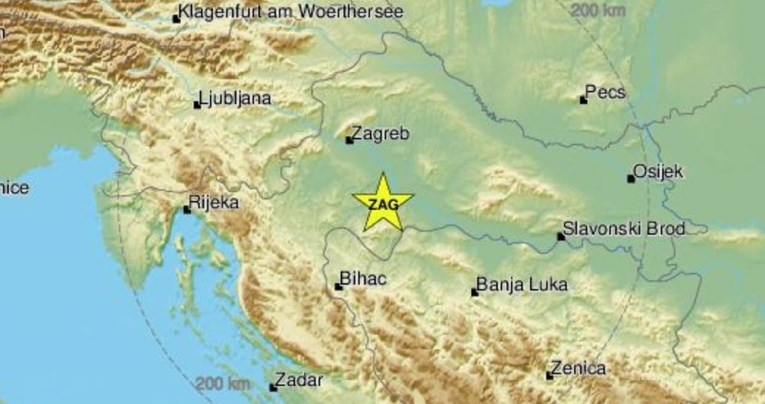 Potres jačine 3.5 na Baniji