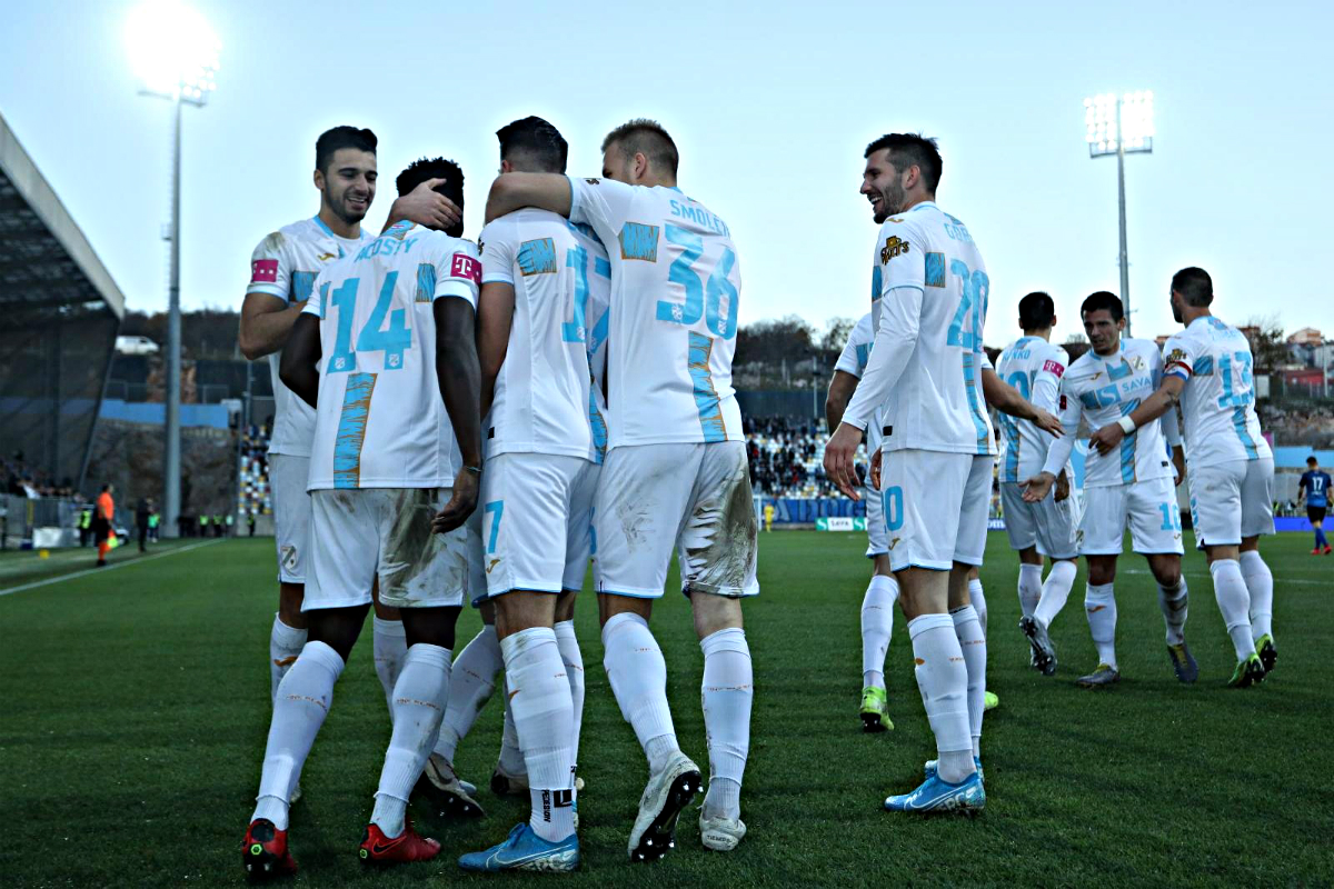 RIJEKA - VARAŽDIN 3:1 Čolak zabio dva gola za skok Rijeke na drugo mjesto